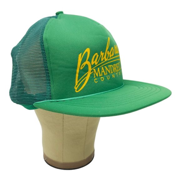 Vintage Barbara Mandrell Country Mesh Snapback Cap Trucker Foam Hat Rope Supreme - Picture 2 of 13